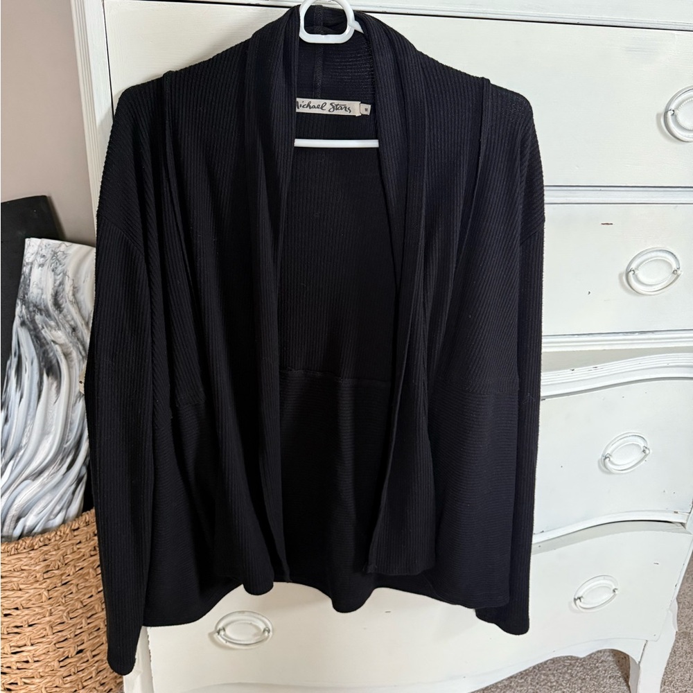 Michael Stars Elegant Black Cardigan